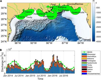 Offshore Freshwater Pathways in the Northern Gulf of Mexico: Impacts of Modeling Choices